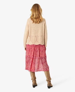 MYRANN MOHAIR MIX PULLOVER