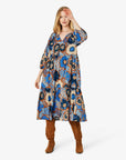 CAROLINANN KJOLE I ØKOLOGISK BOMULD Noa Noa ¾ sleeve dresses