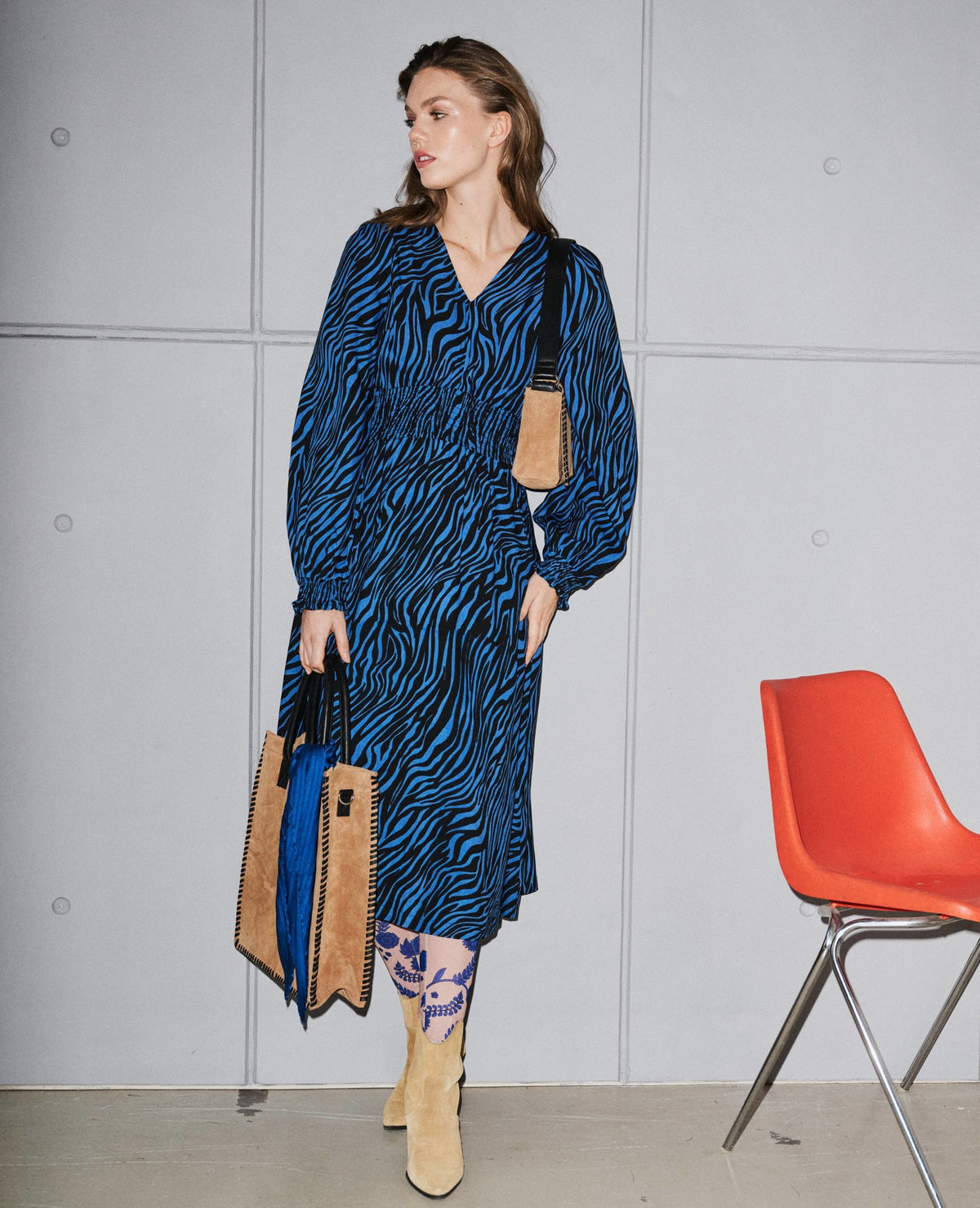HALIUM KJOLE Unmade Long sleeve dresses
