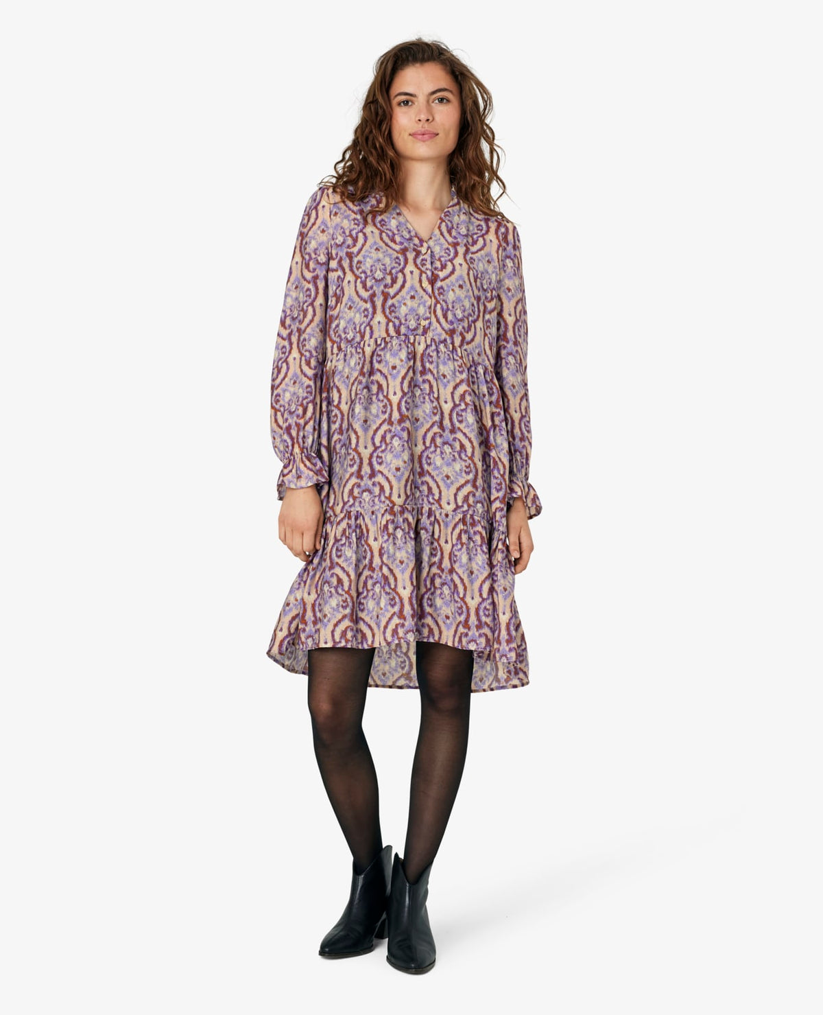 MIRABELNN KJOLE MED FLÆSER Noa Noa Long sleeve dresses