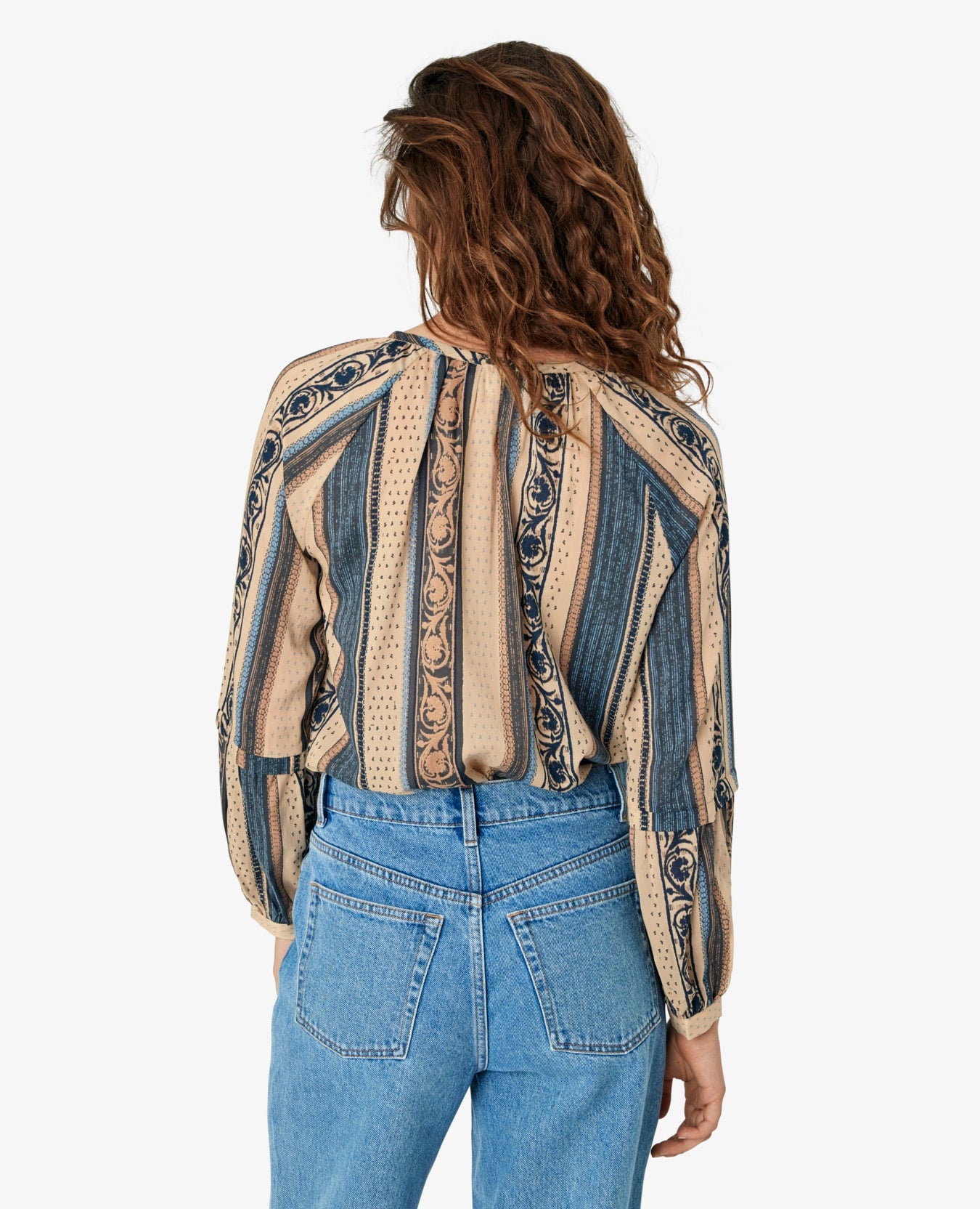 COLUMBINENN PRINTED BLOUSE