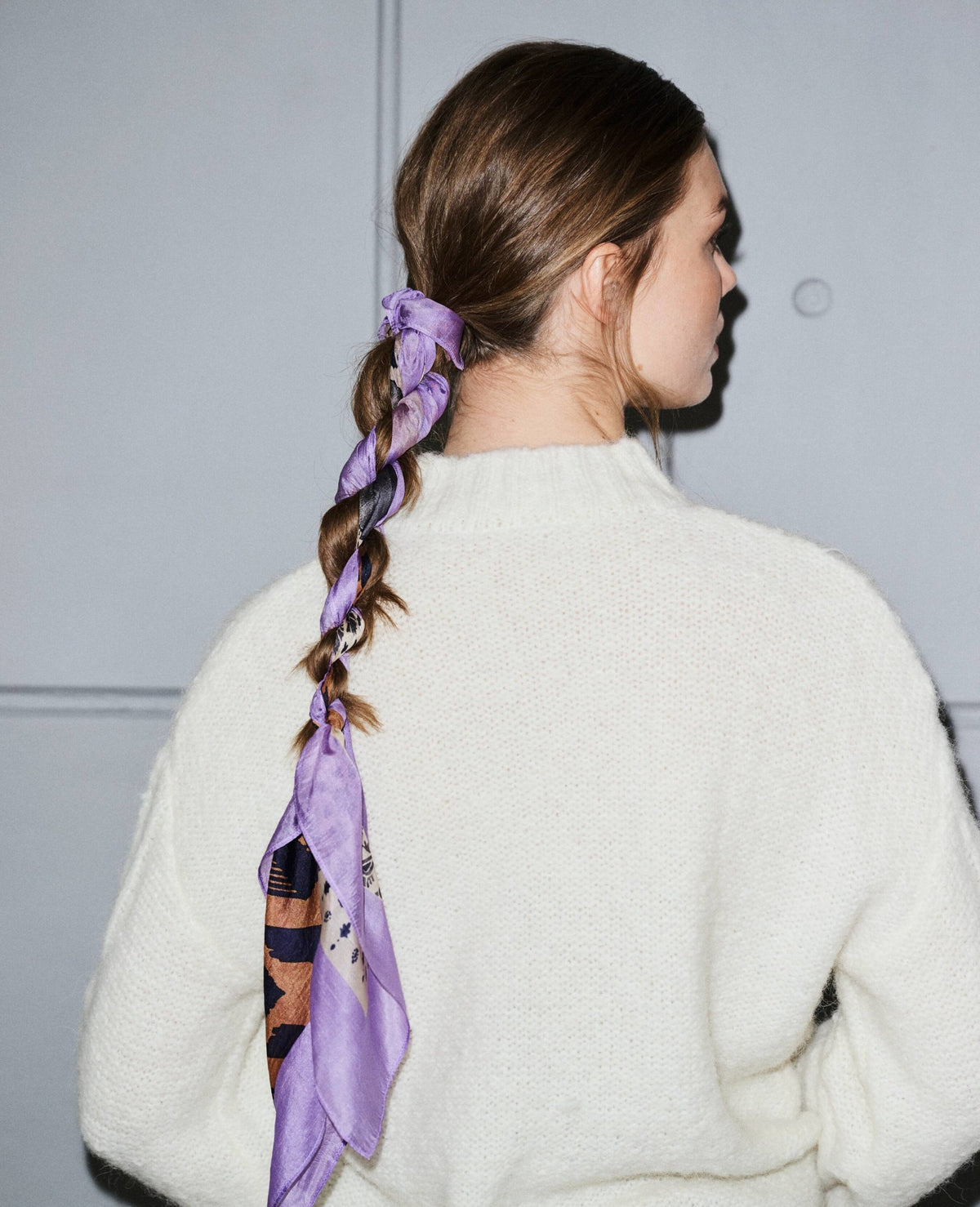 EMMIUM TØRKLÆDE I SILKE Unmade Accessories