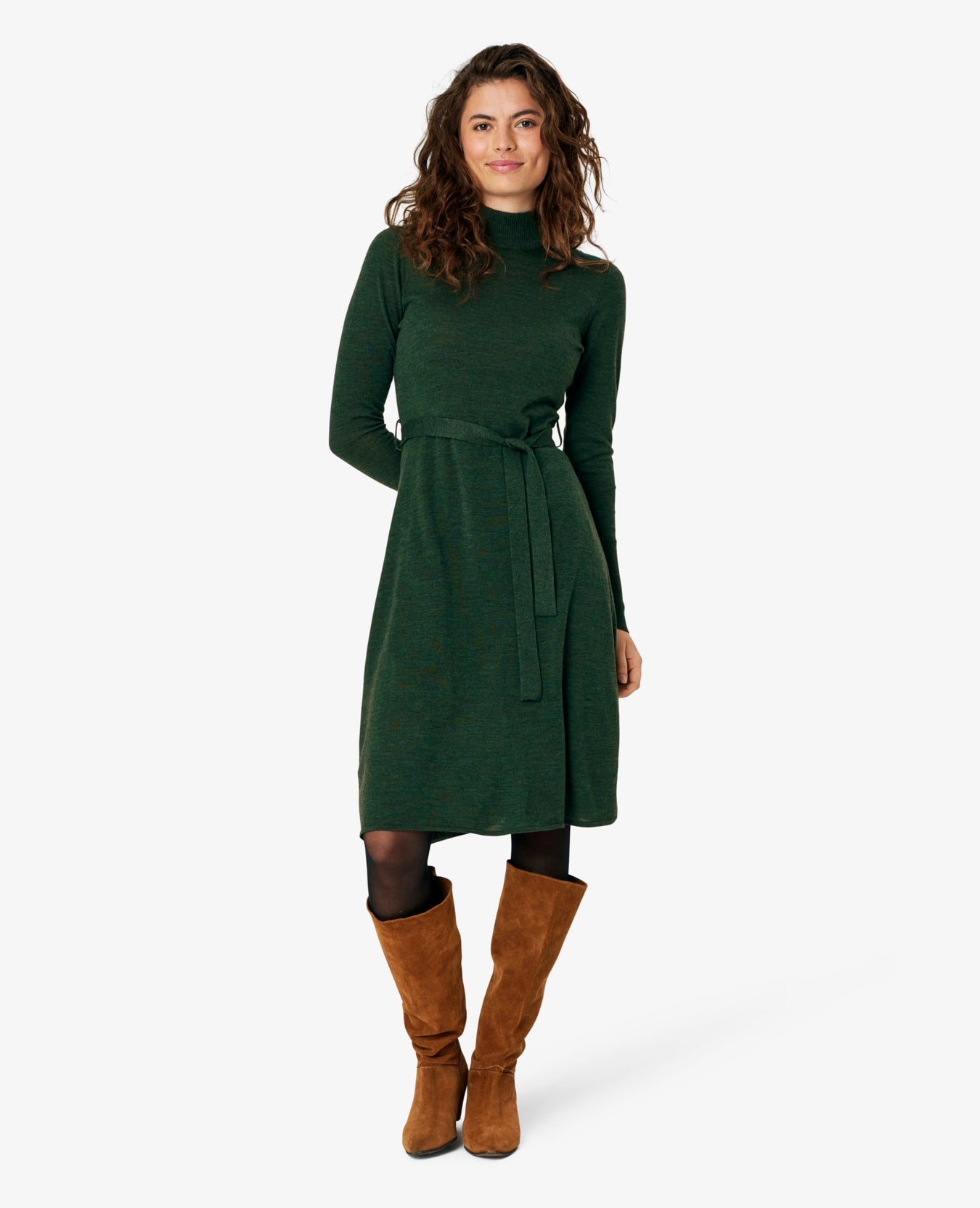 IRENENN DRESS IN MERINO WOOL