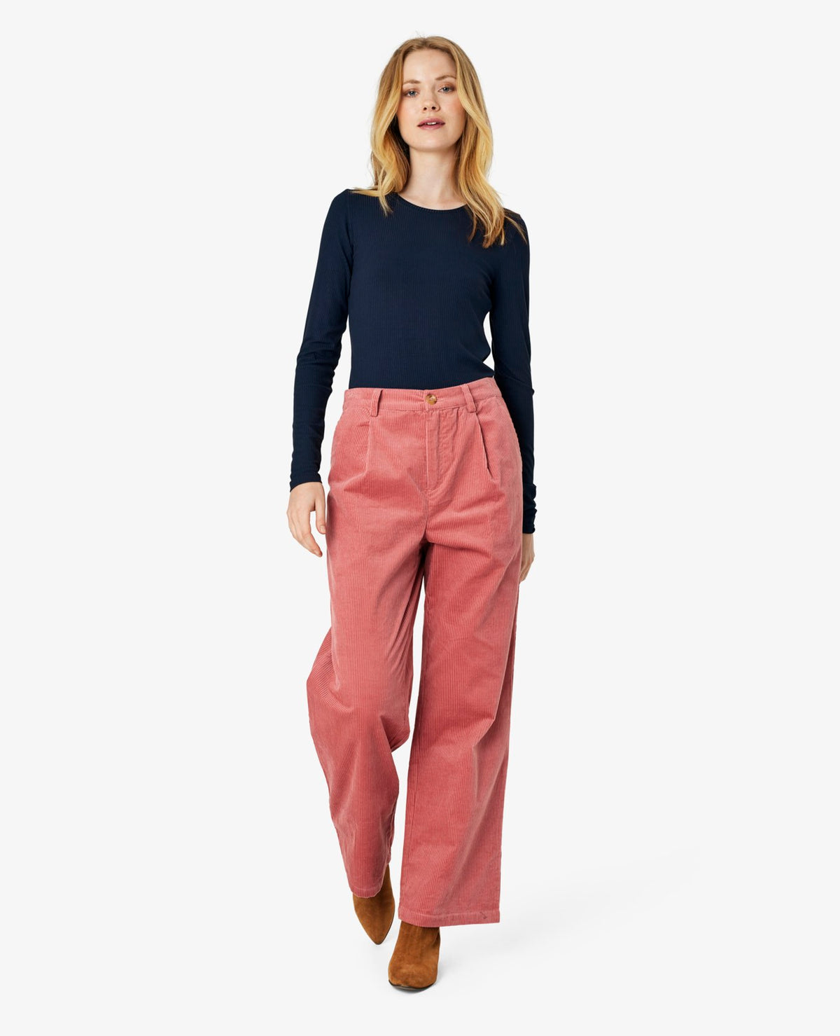 LYRANN RIBSTRIKKET BLUSE Noa Noa T-Shirts