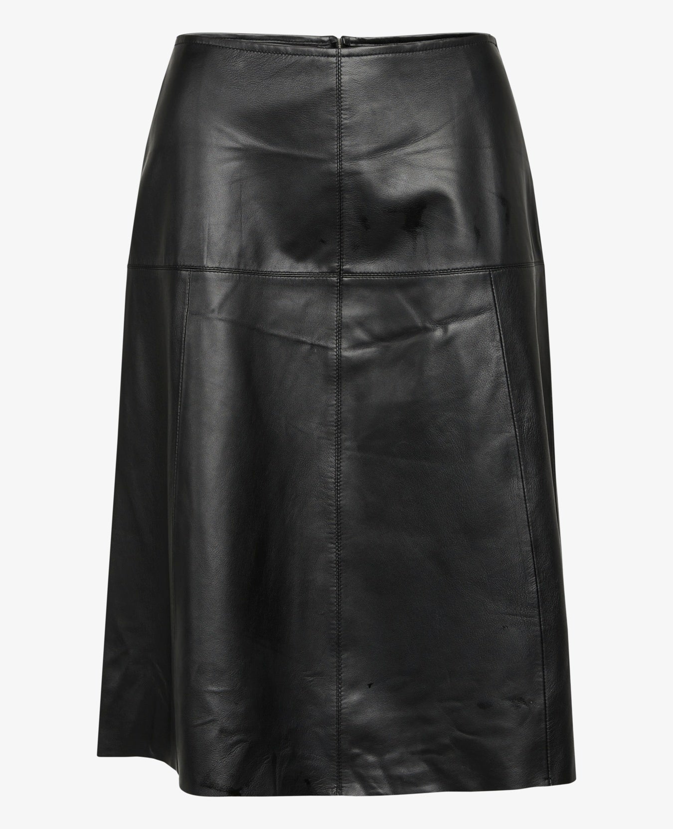 NANCYNN LEATHER SKIRT