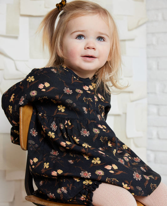 FAYANNM PRINTED BABY DRESS