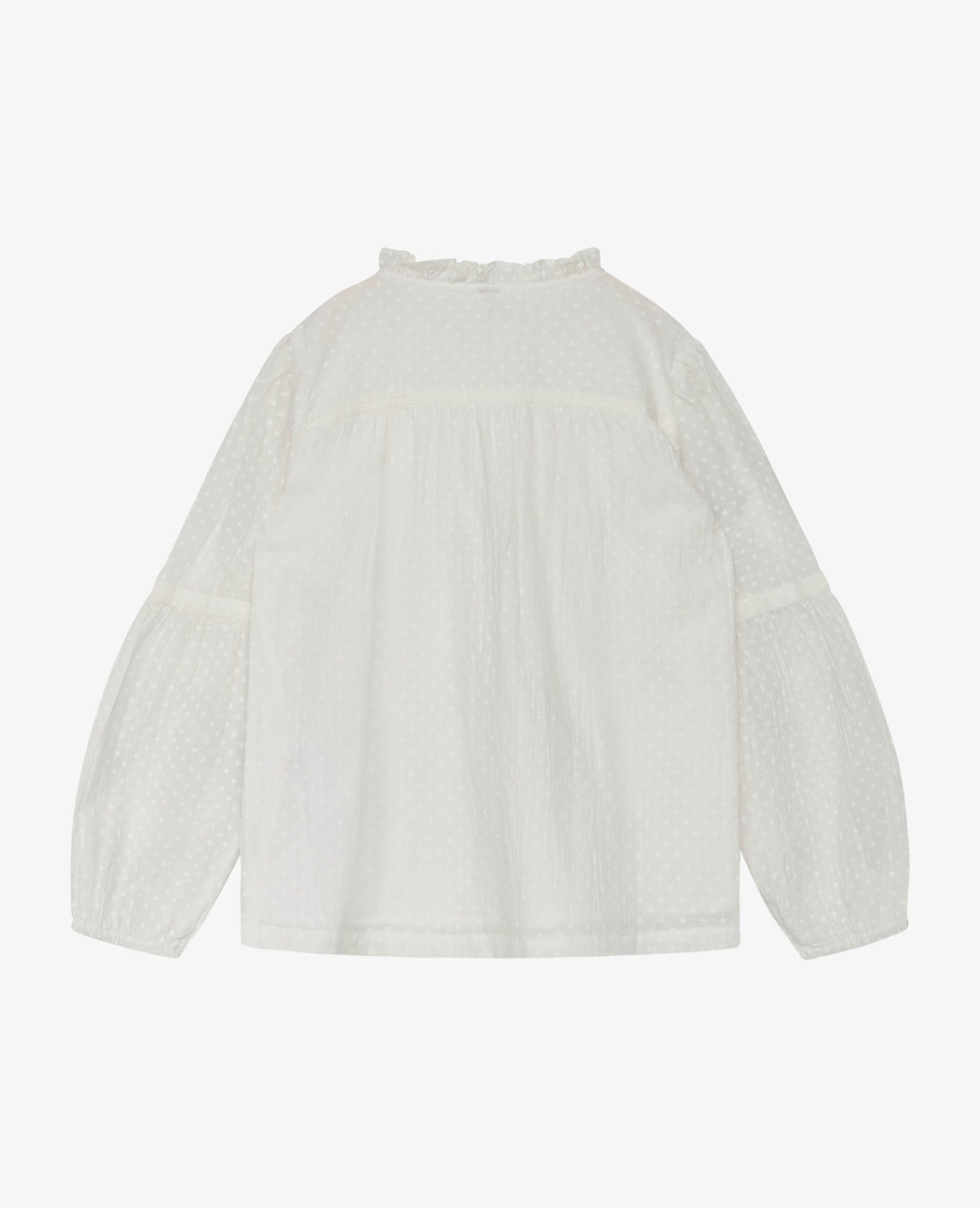 SOPHIANNM FRILL BLOUSE