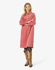 TRINENN FLØJLSKJOLE I ØKOLOGISK BOMULD Noa Noa Long sleeve dresses