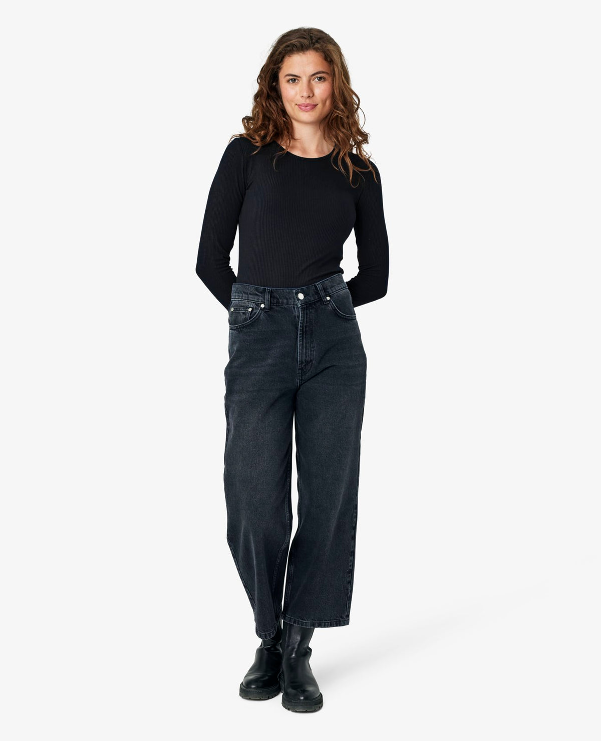LYRANN RIBSTRIKKET BLUSE Noa Noa T-Shirts