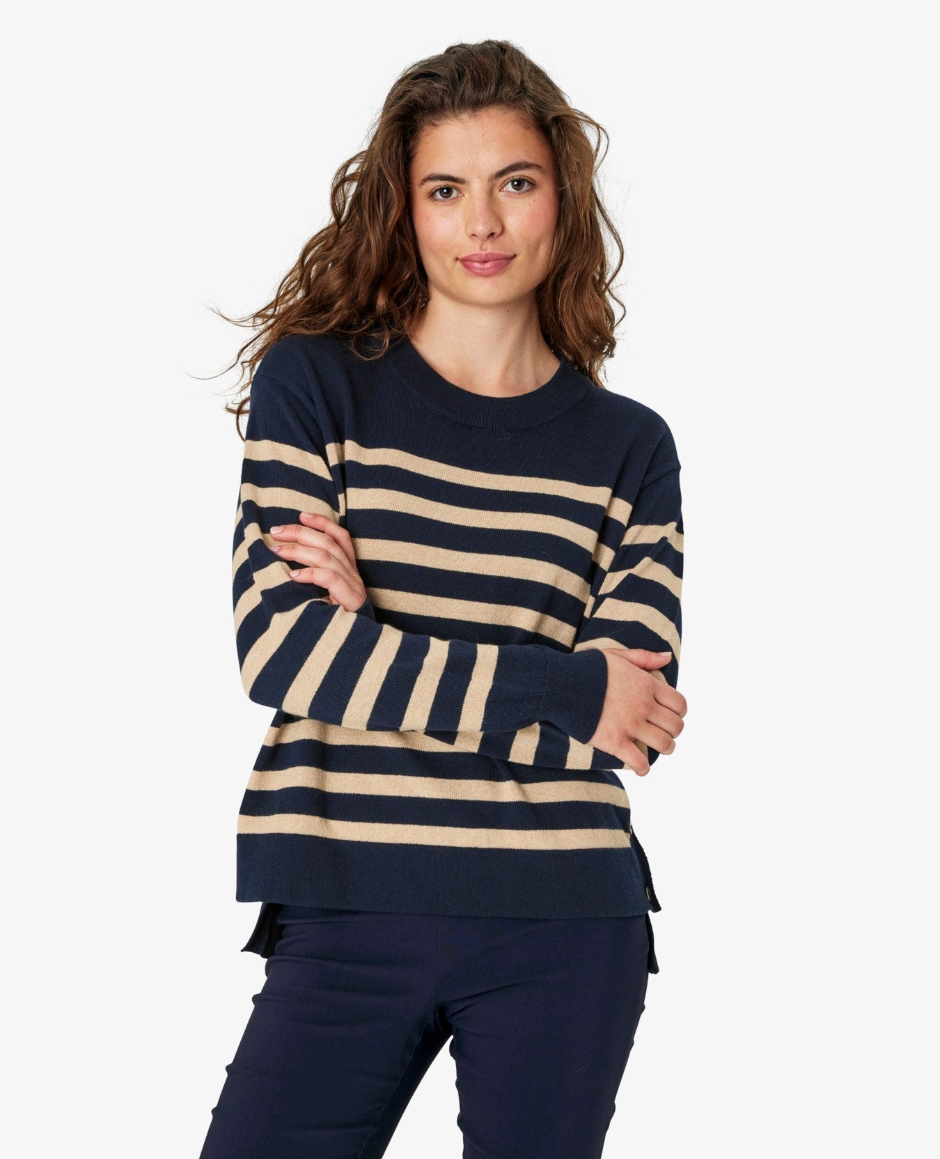 ESTELLENN CASHMERE MIX PULLOVER