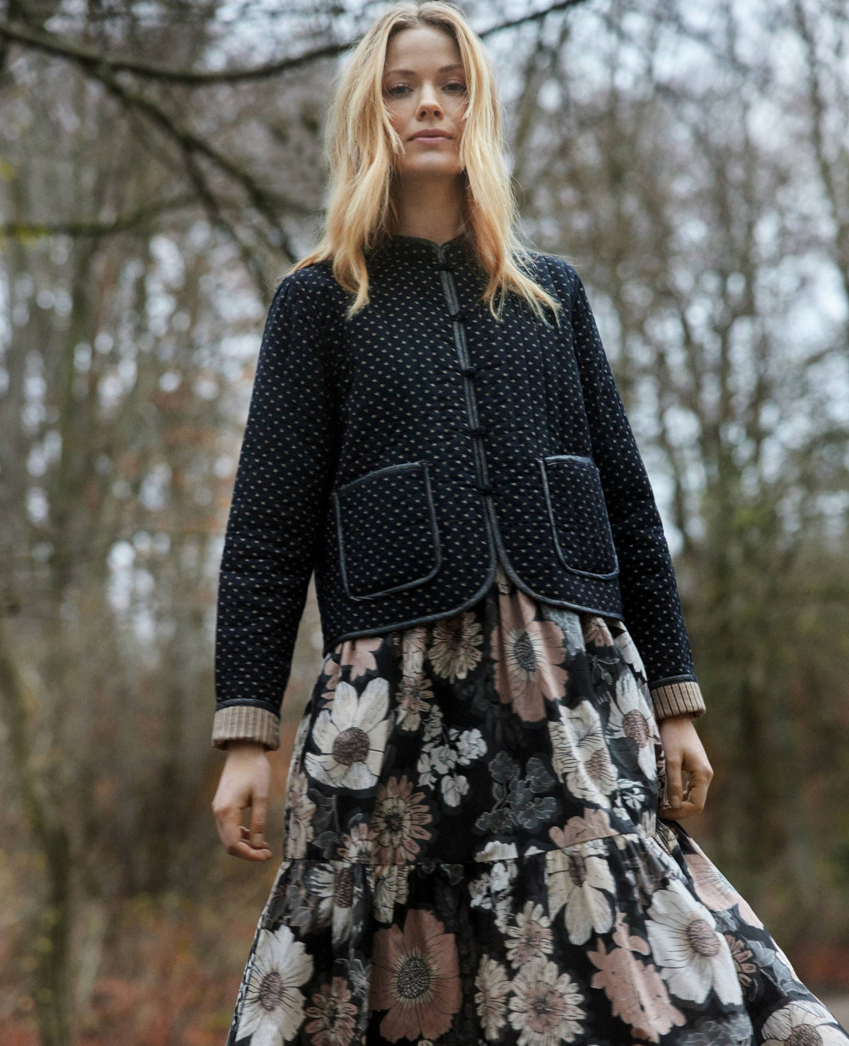 CAROLINANN KJOLE I ØKOLOGISK BOMULD Noa Noa ¾ sleeve dresses