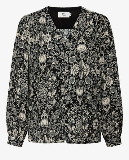 LOUISENN PRINTED BLOUSE