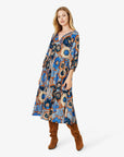 CAROLINANN KJOLE I ØKOLOGISK BOMULD Noa Noa ¾ sleeve dresses