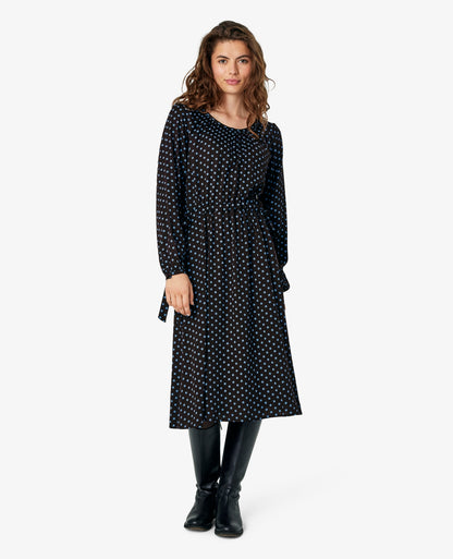 ALIANN DOTTED DRESS