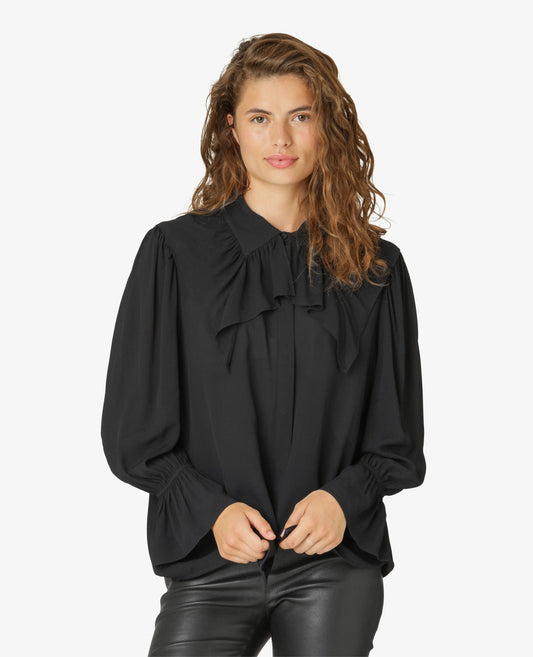 BELLENN RUFFLED SHIRT