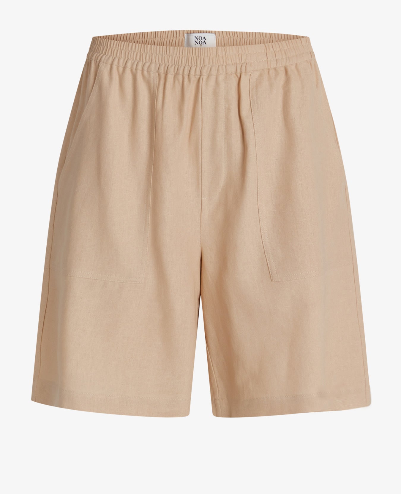 AMIRANN LINEN BLEND SHORTS