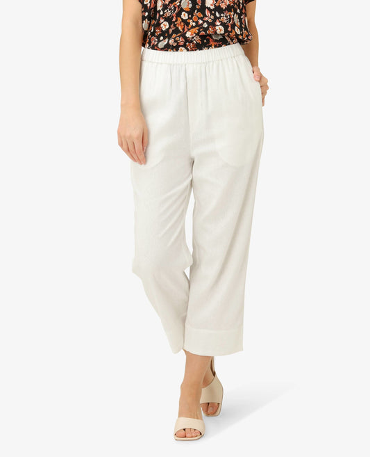 AMIRANN LINEN BLEND TROUSERS