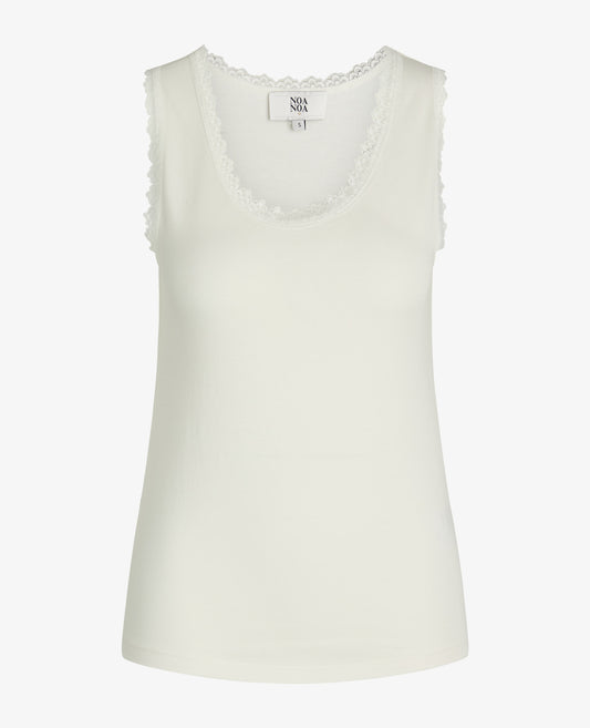 LYDANN TOP WITH LACE DETAIL