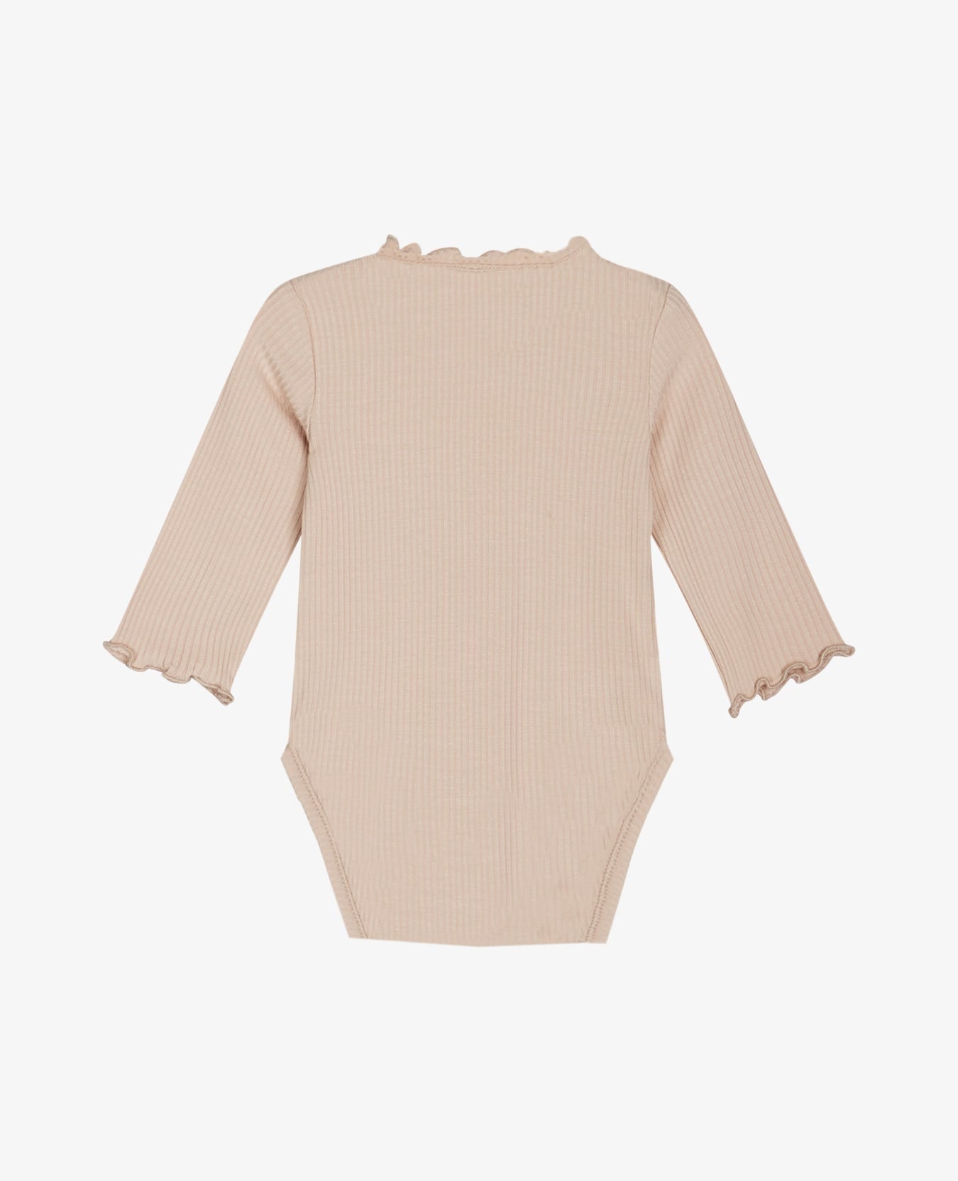 BARBELNNM RIBBED LONG-SLEEVED BABY BODY