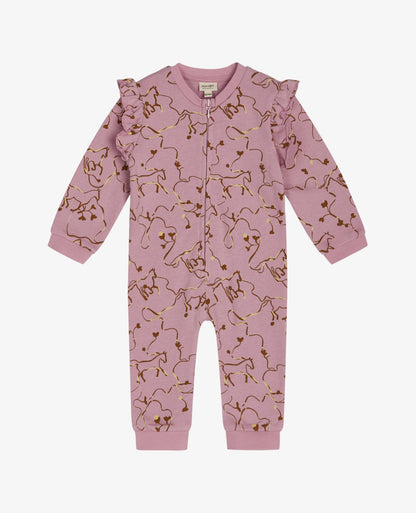HELENANNM BABY JUMPSUIT IN ORGANIC JERSEY