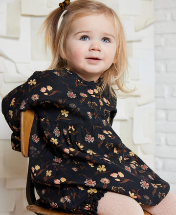 FAYANNM PRINTED BABY DRESS