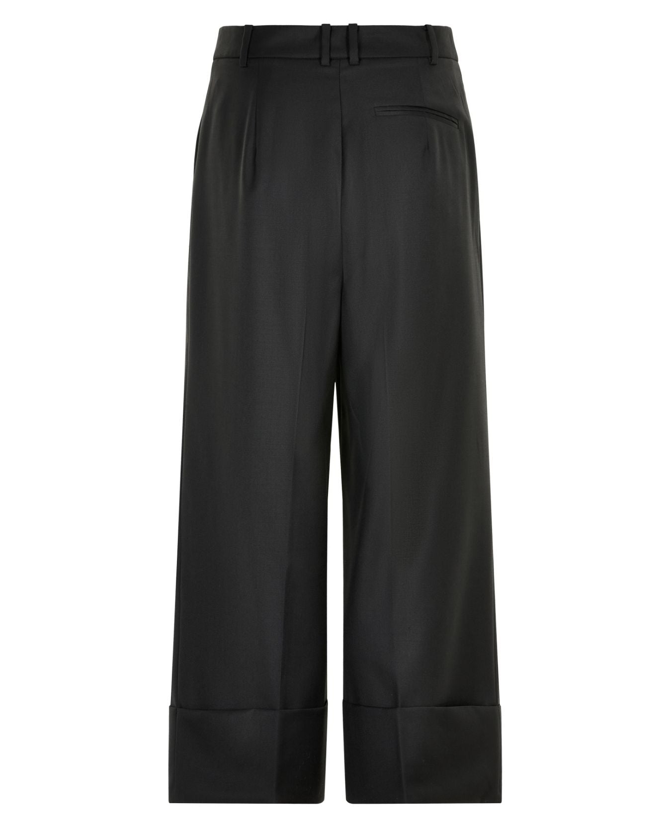 WOOL BLEND SUIT TROUSERS