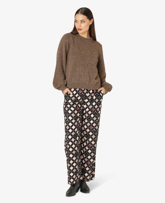 SUIUM PRINTED TROUSERS