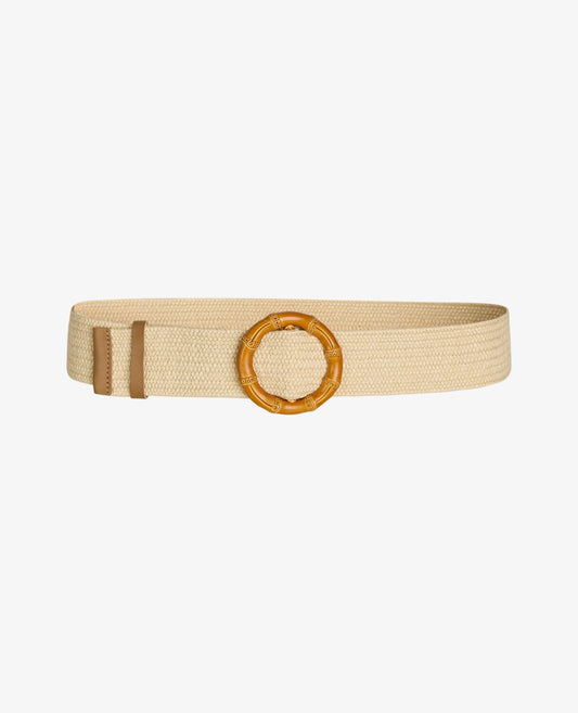 NUVINUM STRAW WAIST BELT