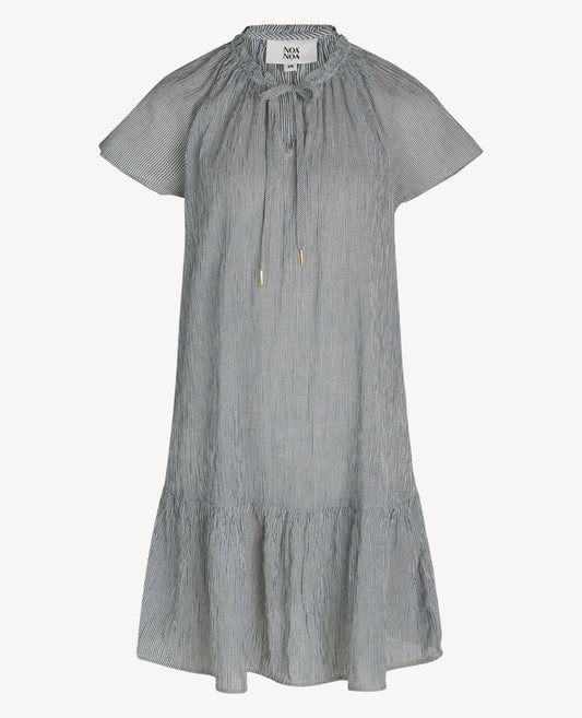 ORGANIC COTTON CREASED SHEER TUNIC