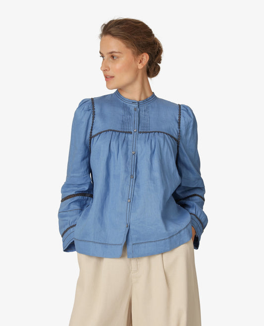 OTN ORGANIC LINEN DECO SHIRT