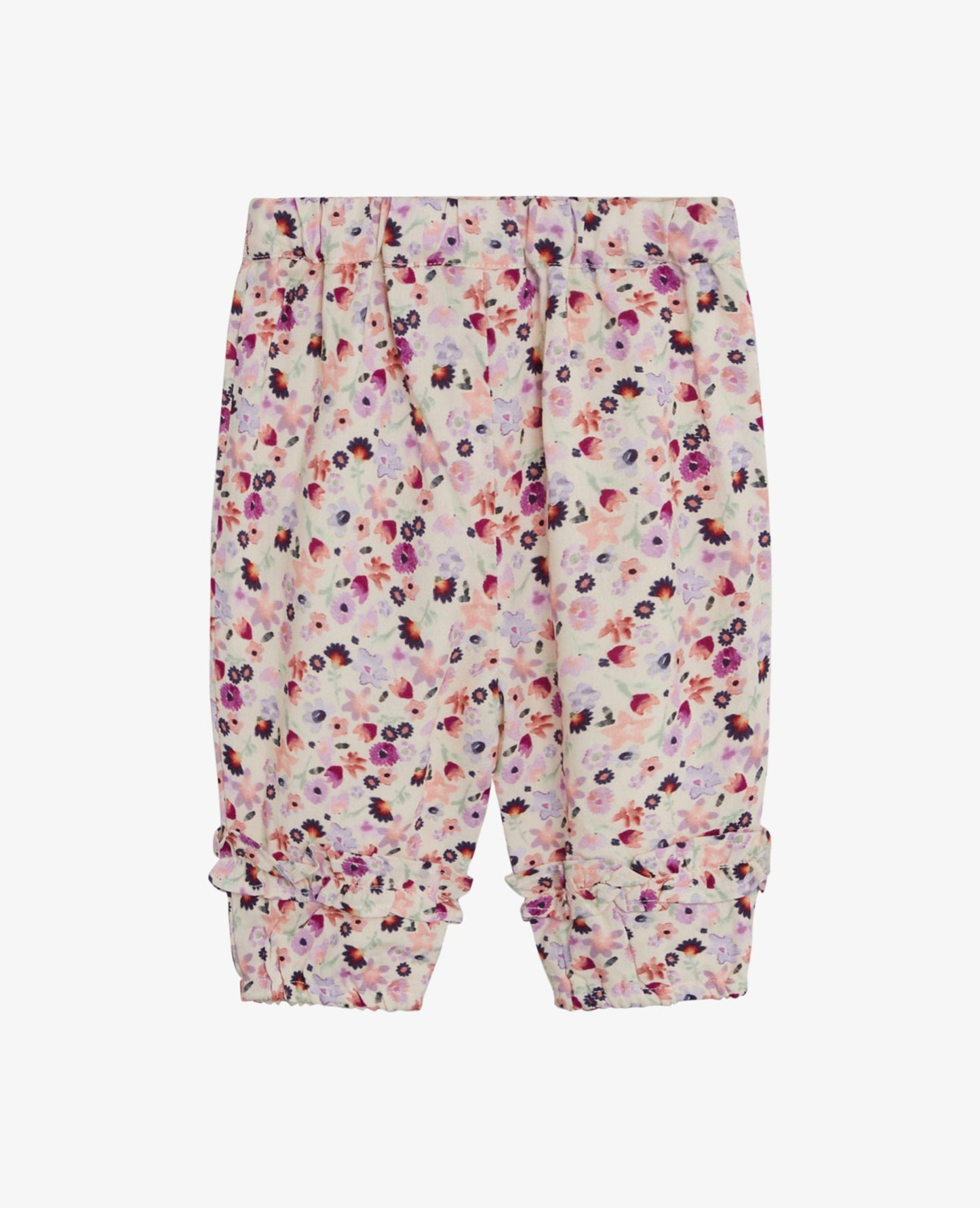 BABY FLOWER VISCOSE TROUSERS
