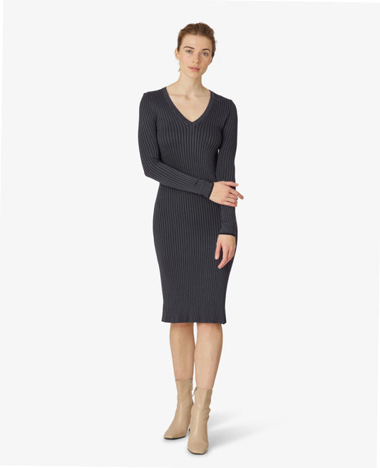 VISCOSE KNIT DRESS