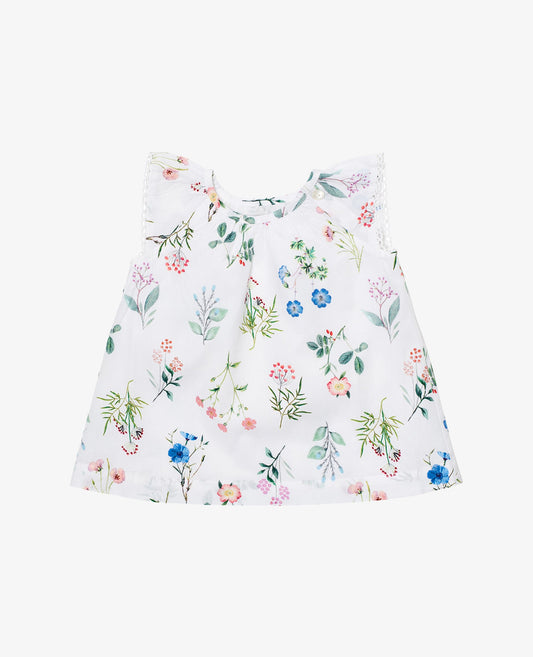 BABY FLOWER FIELD POPLIN