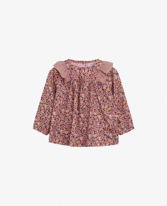 BABY DITZY FLOWER VISCOSE BLOUSE