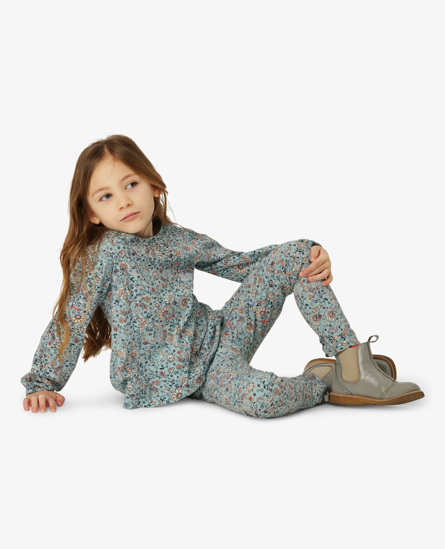 MINI NEW FLORAL JERSEY LEGGINGS – Noa Noa Global