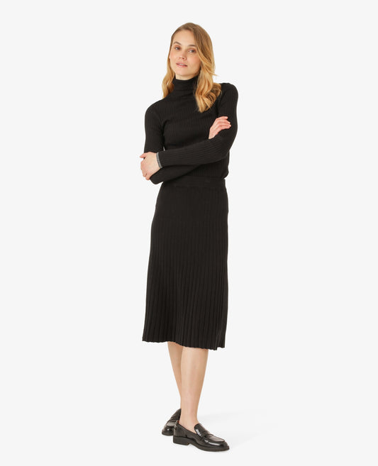 VIBENN RIB KNIT SKIRT