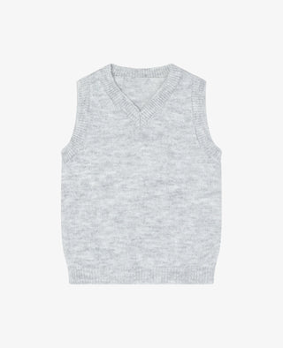 BOBBIENNM WOOL MIX KNITTED VEST