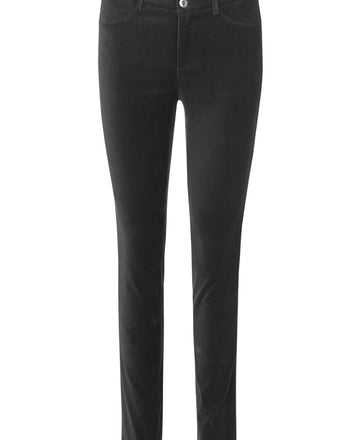 STRETCH VELVET TROUSERS