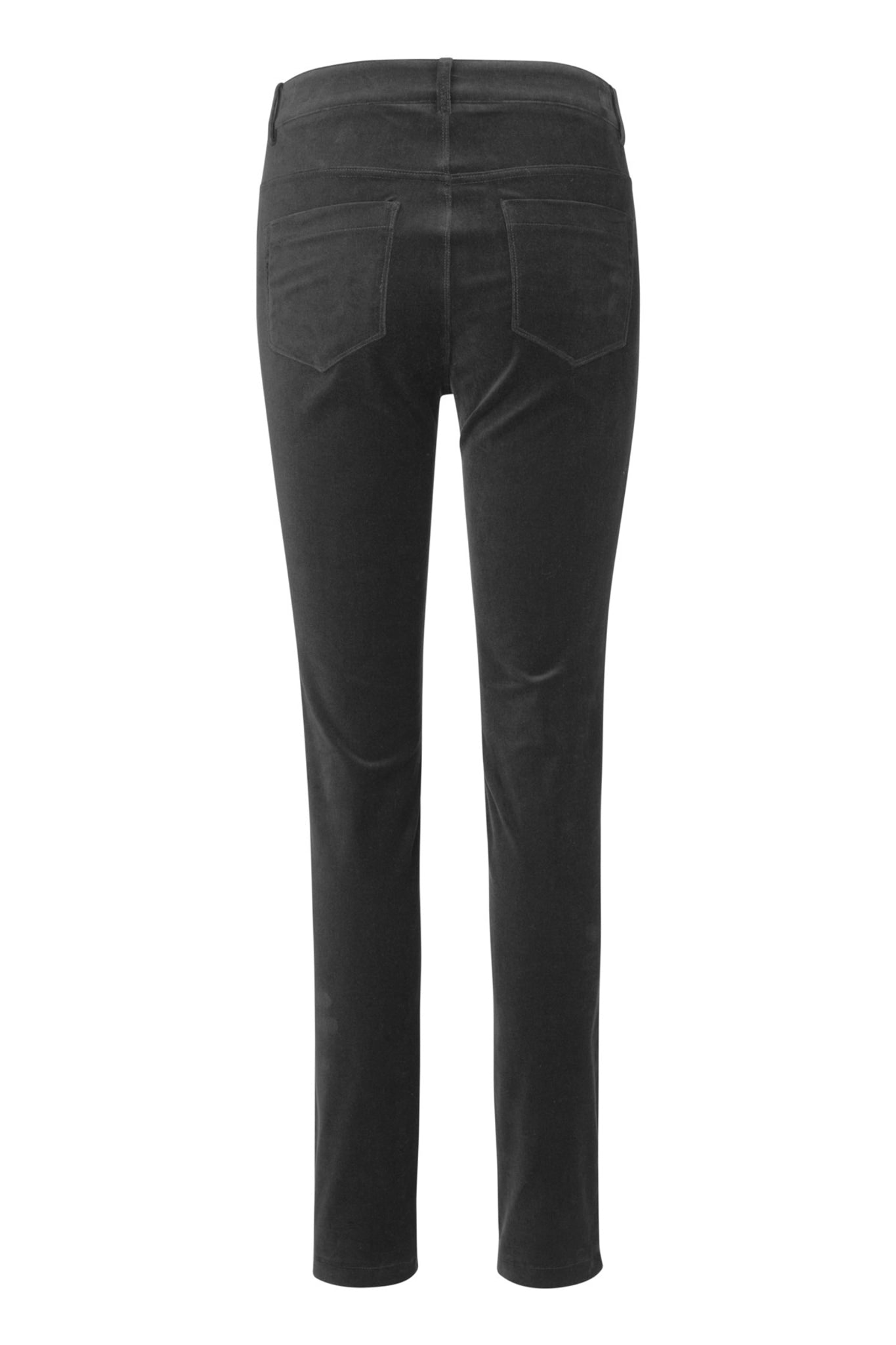 STRETCH VELVET TROUSERS