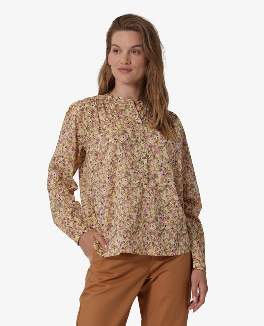 ORGANIC FINE VOILE BLOUSE