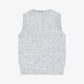 BOBBIENNM WOOL MIX KNITTED VEST