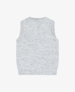 BOBBIENNM WOOL MIX KNITTED VEST