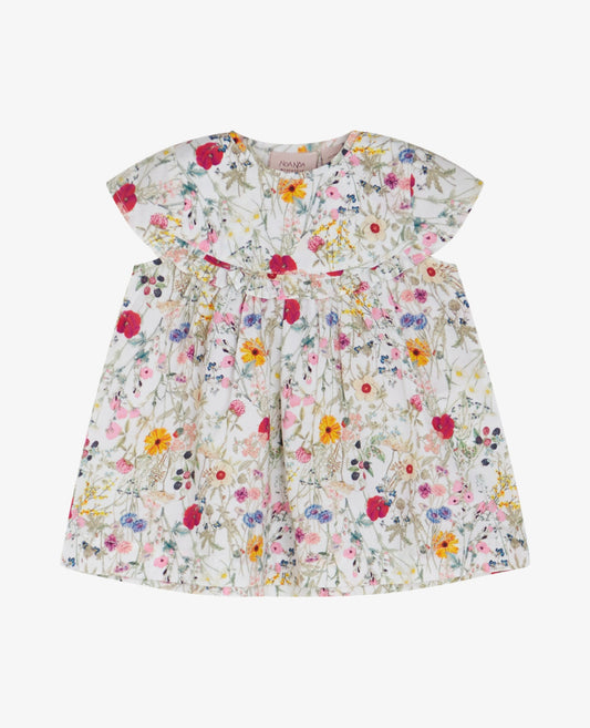 BABY ORGANIC SHEER COTTON DRESS