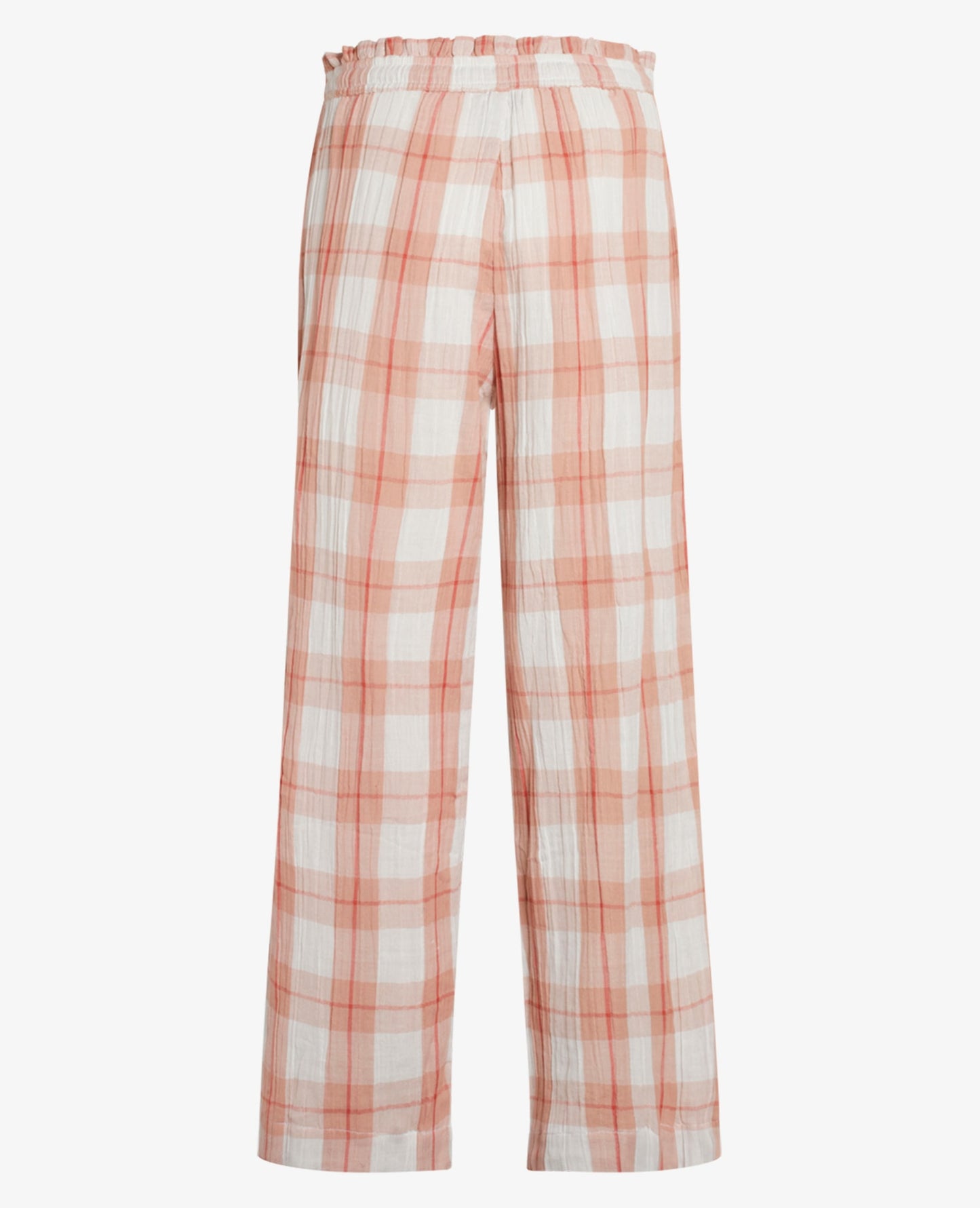 BONDED COTTON TROUSERS